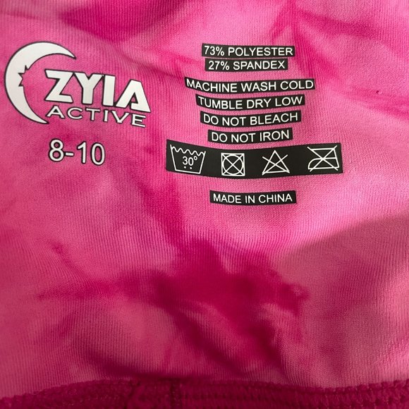Zyia Pink Hendrix Leggings - Picture 4 of 4